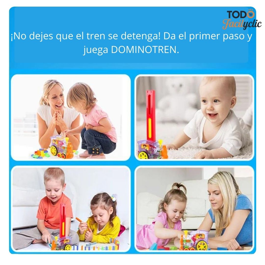 Dominotrén™ Juguete Tren Domino