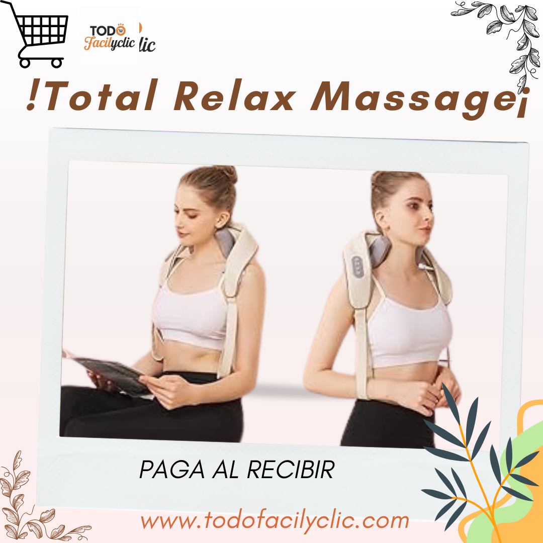 Total Relax Massage™ Masajeador de hombro y cuello