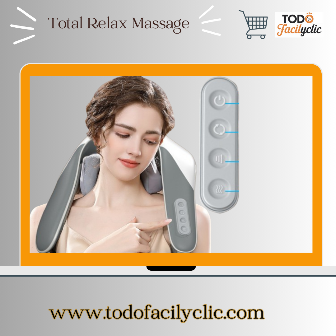 Total Relax Massage™ Masajeador de hombro y cuello