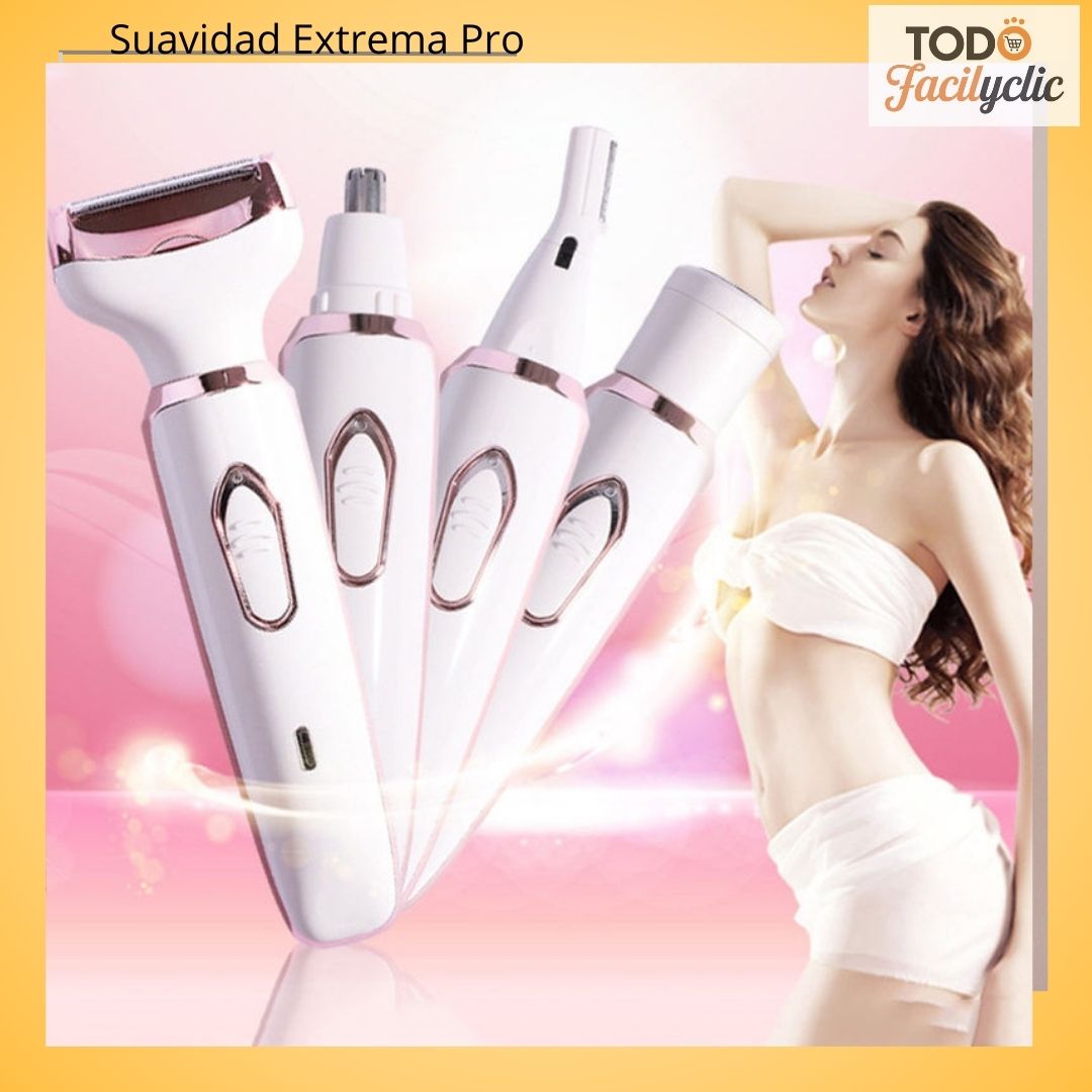 Suavidad Extrema Pro™ Depiladora 4 En 1